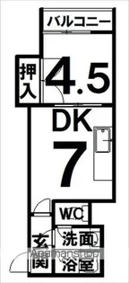 コーポフレンド【2階】の間取り