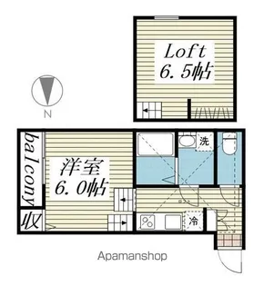 アルバーノ鶴舞RICCO【1階】の間取り