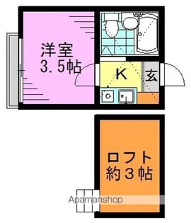 ライフピアカノン【102.号室】の間取り