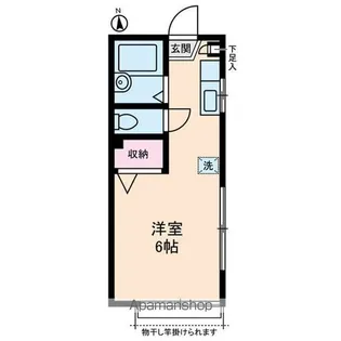 アパート松毬【2階】の間取り