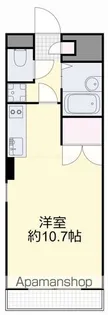 コンフォール【210号室】の間取り