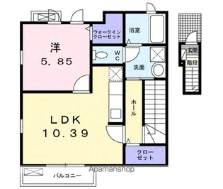 シエロ荏隈【2階】の間取り