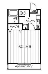 HIRAIハイツA棟【2階】の間取り