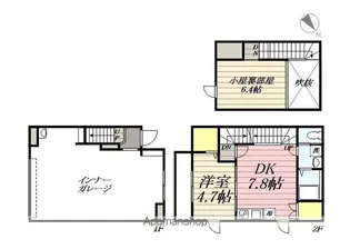 グランデュールD【1階】の間取り