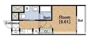 エルプレイス本町【10階】の間取り