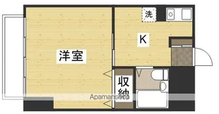 ウェルライフマンションエイブル【4階】の間取り