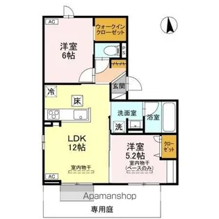 DR長坂台HERZ【1階】の間取り