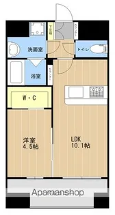 LIBTH九品寺Ⅱ【4階】の間取り