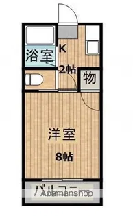 エレファントマンション8号館【2階】の間取り