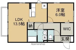ROSEVILLA D棟【2階】の間取り