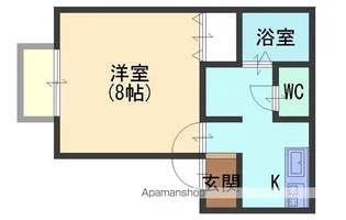 シャトレーライフ【2階】の間取り