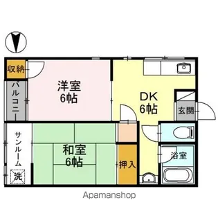 レガート【1階】の間取り
