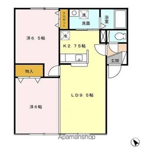 プレミール D館【2階】の間取り