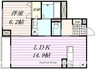 R−GRACIA榴ヶ岡【1階】の間取り