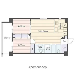 ART RESIDENCE IN OOTAKA−NO−MORI【2階】の間取り