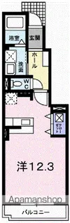 ワイズ コンブリオⅤ【1階】の間取り