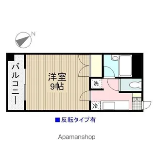 ベルメゾン松波【4階】の間取り