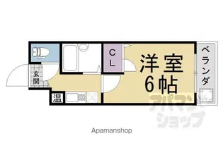 パルコーポ大宮【103号室】の間取り