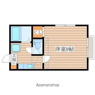 サンハイツⅤ【2階】の間取り