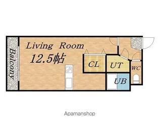 アムール文京台【3階】の間取り