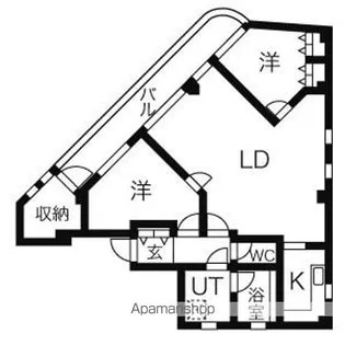 エクセレントパセール【2階】の間取り