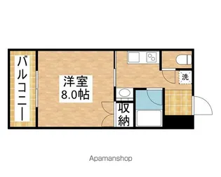 ドミールイースト【2I号室】の間取り