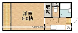 TEAFARM【105号室】の間取り
