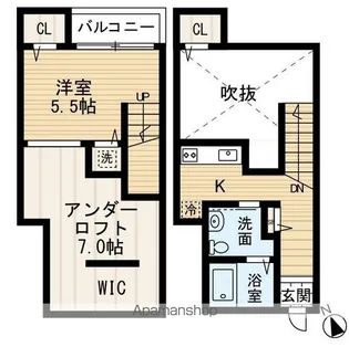 ライベックスレジデンス【2階】の間取り