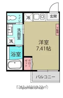 La Provence du URAYASU【1階】の間取り