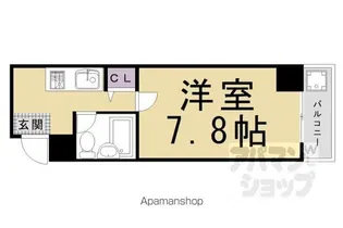 ピュアコート錦【5階】の間取り