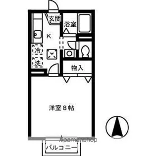 メゾンたちばな B棟【2階】の間取り