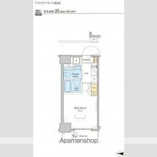 プラウドフラット両国【11階】の間取り