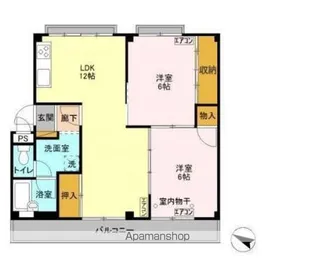 レジデンス齊藤【1階】の間取り