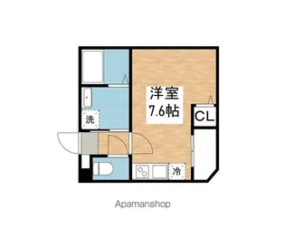 ハーモニーテラス川名本町【1階】の間取り