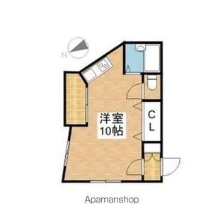 藤田ビル【4階】の間取り