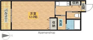 第一つきみビル【6階】の間取り