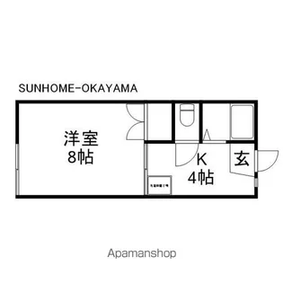 ドエル津島【201号室】の間取り