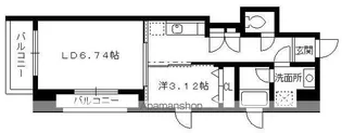 アガスティーア薬院【11階】の間取り