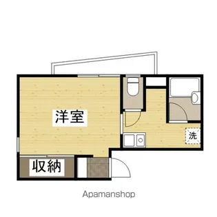 K1ハイム東雲【5階】の間取り