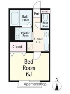 みらくるりーふ【2階】の間取り