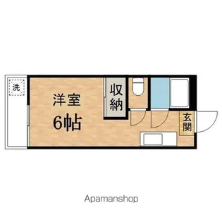 帝京マンション【2階】の間取り