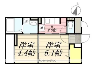 ジュリエット【2階】の間取り