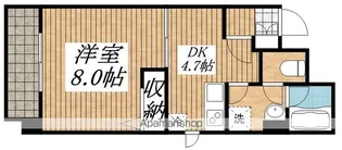 ステータス立川【6階】の間取り