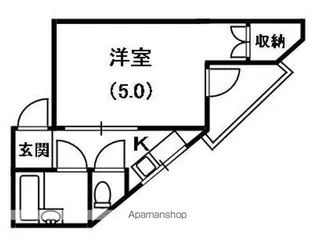 平和ガーデンおしゃれ館【3階】の間取り