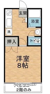 グリーンヒルズB【305号室】の間取り