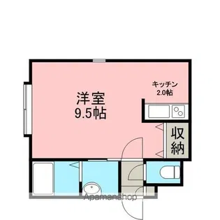 ミーナ【101号室】の間取り
