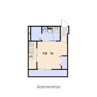 LIBRA六町【203号室号室】の間取り