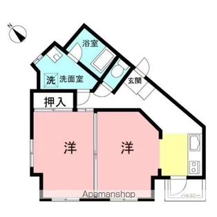 サンコウビル【2階】の間取り