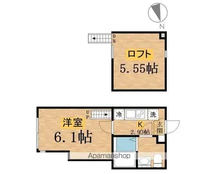 ヴィンティア八王子【1階】の間取り