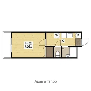 ラコント宮ヶ瀬【1階】の間取り